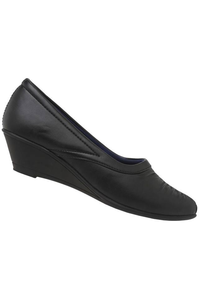 Black formal wedges new arrivals