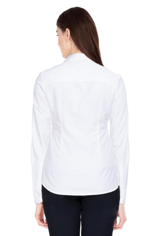 branded white formal shirts