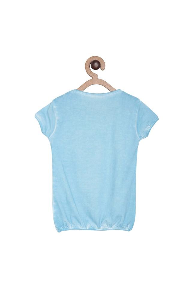 Blue tops for girls sale