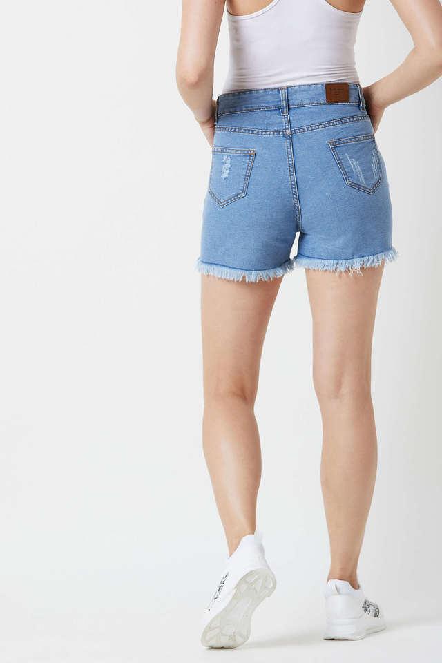 Women's relaxed fit hot sale denim shorts