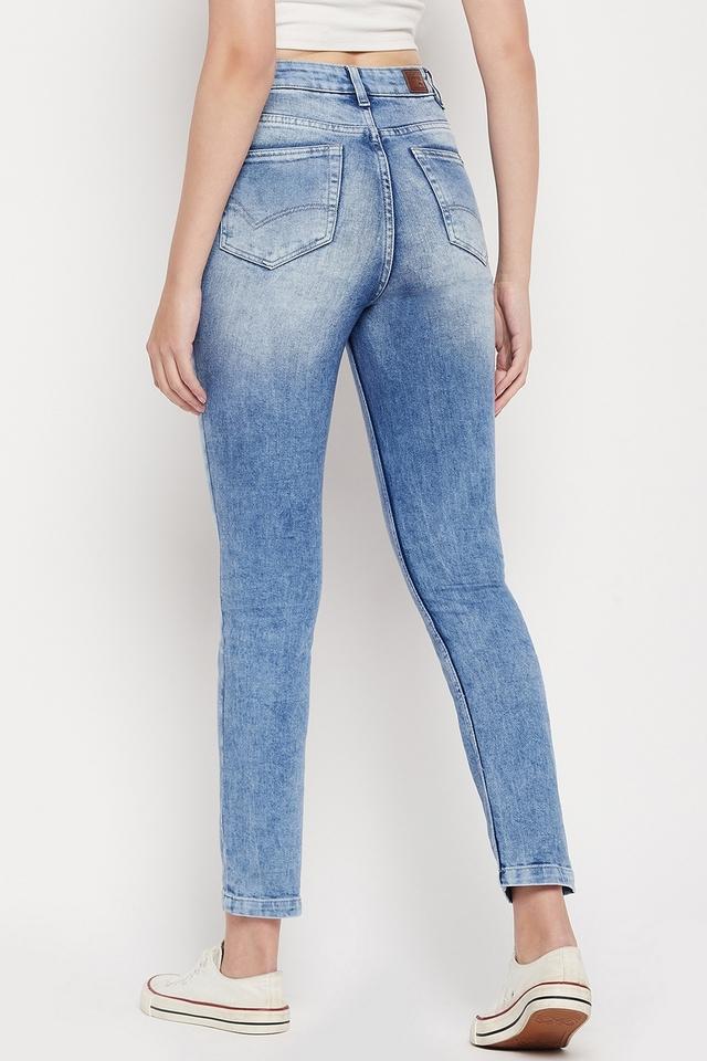 Buy Navy Blue Jeans & Jeggings for Women by MADAME Online