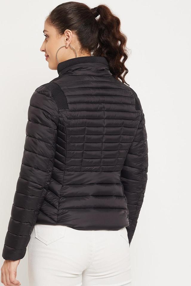 Buy Madame Women's Quilted Synthetic Jacket (M1619303 026_Navy_XL) at  Amazon.in