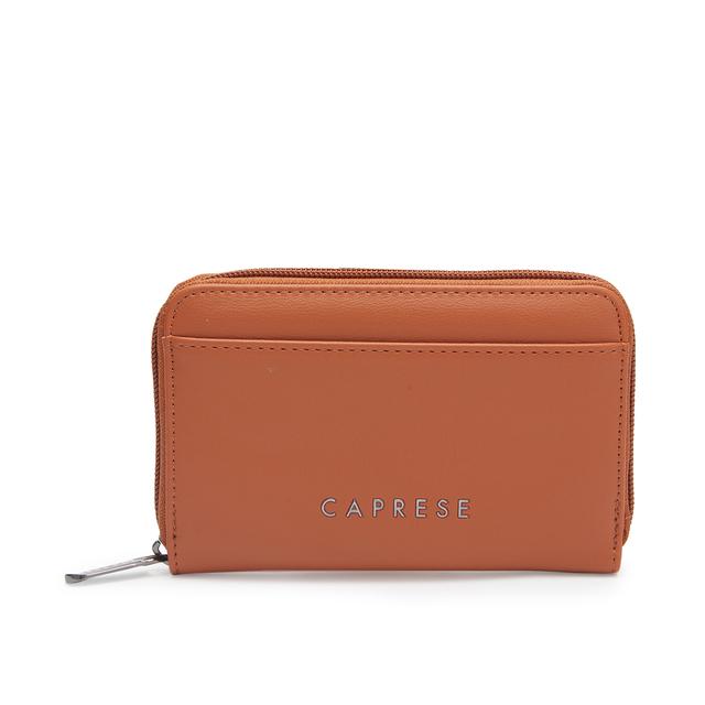 Buy CAPRESE Tan Keera Faux Leather Women s Wallet Shoppers Stop