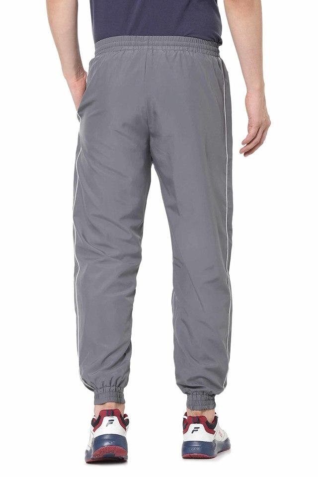 Male Polyester Men Track Pants Solid