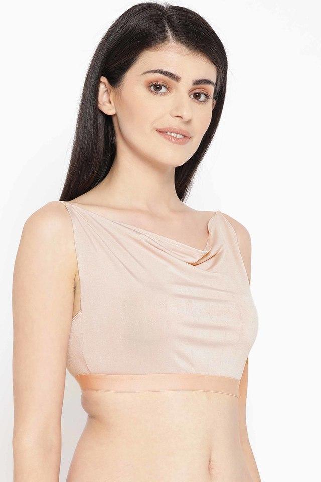 beige bralette top