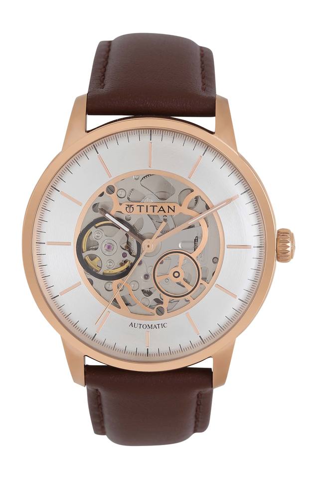 Titan on trend on sale light leather watches