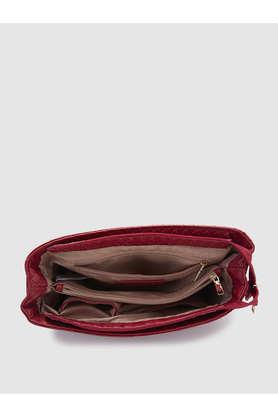 Caprese burgundy solid deals shoulder bag