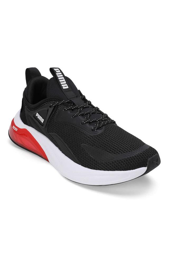 Buy PUMA Black Cell Thrill Textile Lace Up Men s Sports Shoes Shoppers Stop