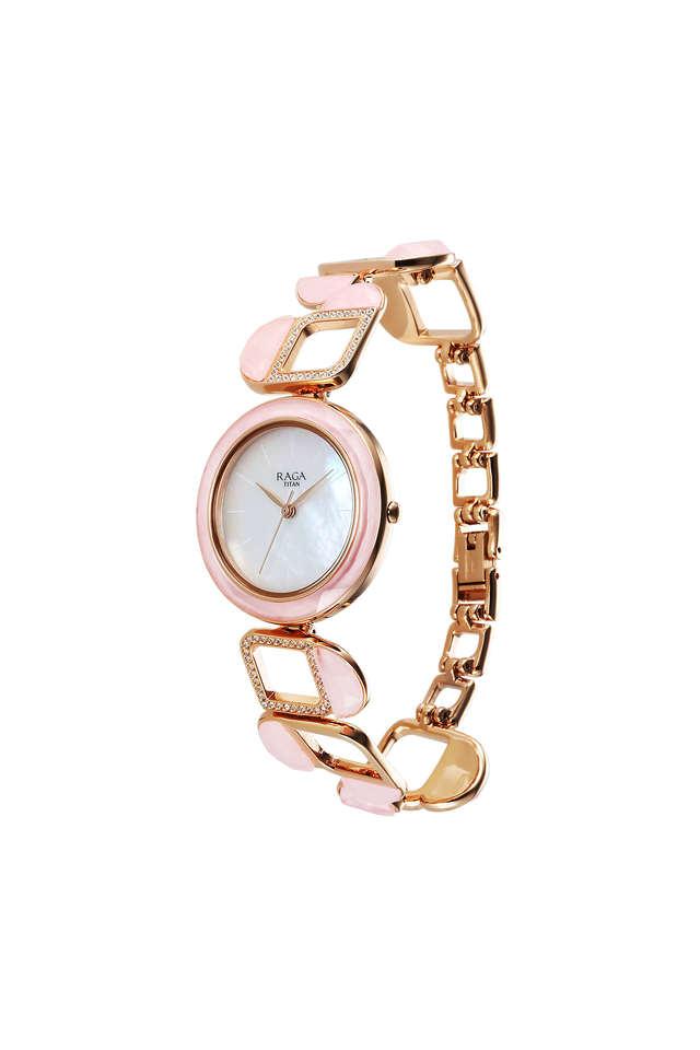 Rose gold titan raga watches sale