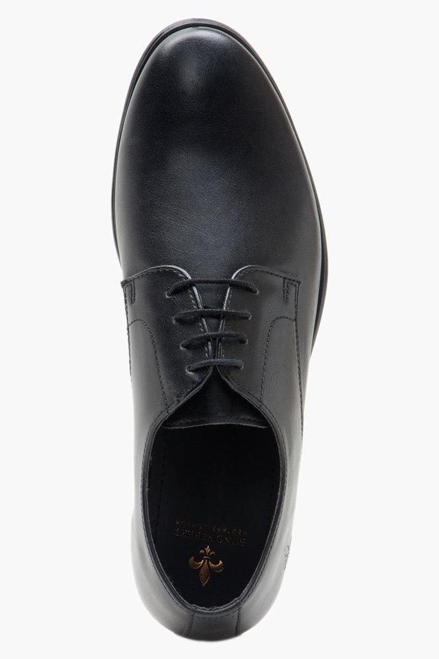 Bond street by red clearance tape black derby shoes