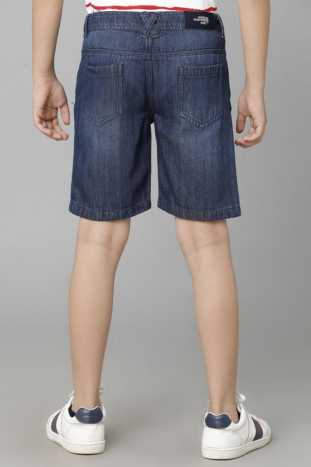 Boys navy hot sale cotton shorts