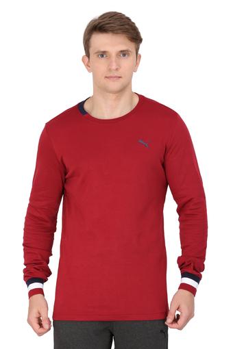 puma round neck t shirts full sleeve