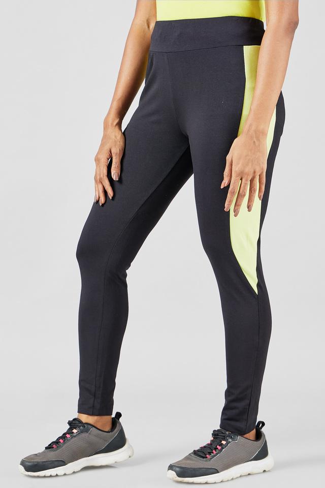 Stretch Color Block Leggings