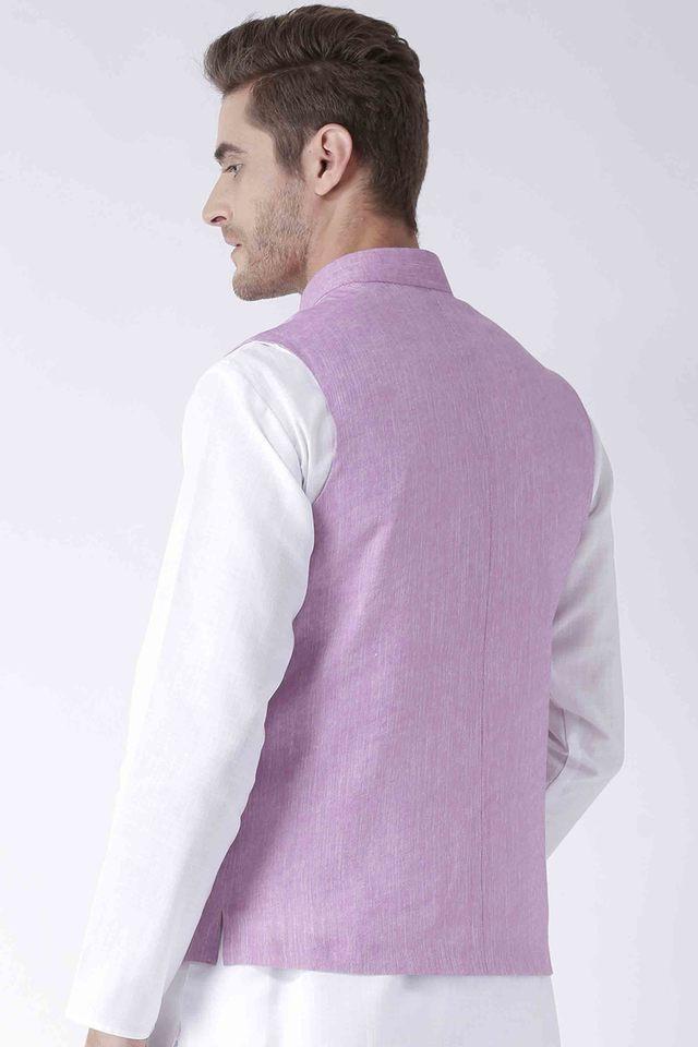 Linen club hot sale nehru jacket