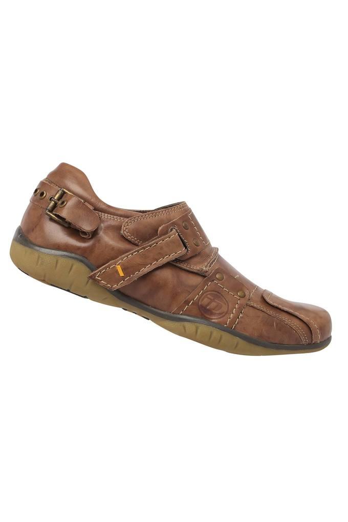 Buy Foxyfoot Genuine Leather Sandals for Men Beige Online at Best Prices in  India - JioMart.