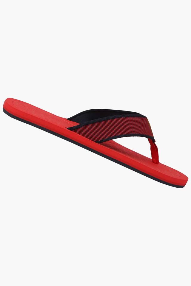 TOMMY HILFIGER -  Red Flip Flops - Main