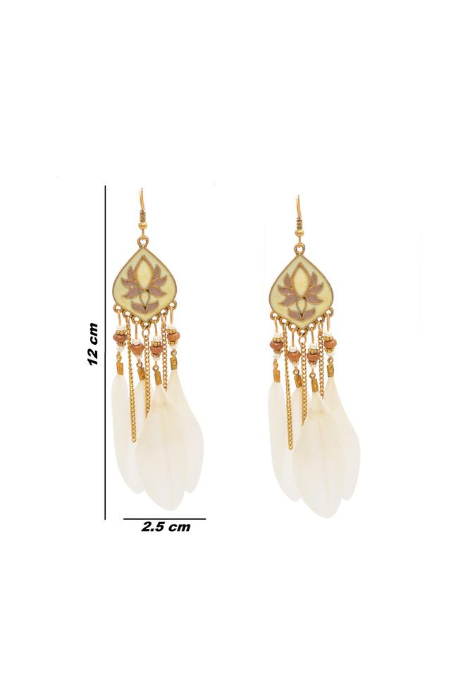 Buy Bollywood Stone Kundan Earrings/indian Earrings/pearl Earring/pakistani  Earrings/statement Earrings/long Chandelier/bridal/indian Wedding Online in  India - Etsy