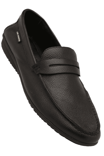 lee cooper men's leather casual loafers