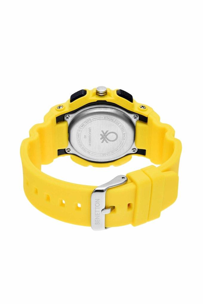 Buy United Colors of Benetton Unisex 44 mm Silicone Digital Watch