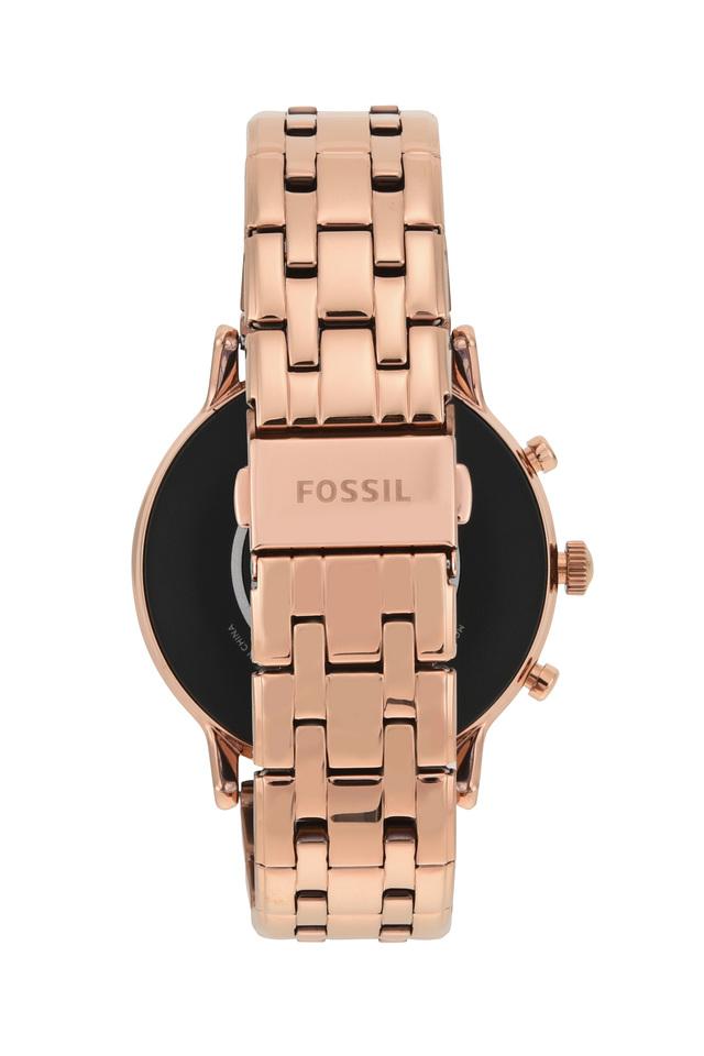 Buy FOSSIL Womens Gen 5 Julianna H Black Dial Stainless Steel Smart Watch - FTW6035 | Shoppers