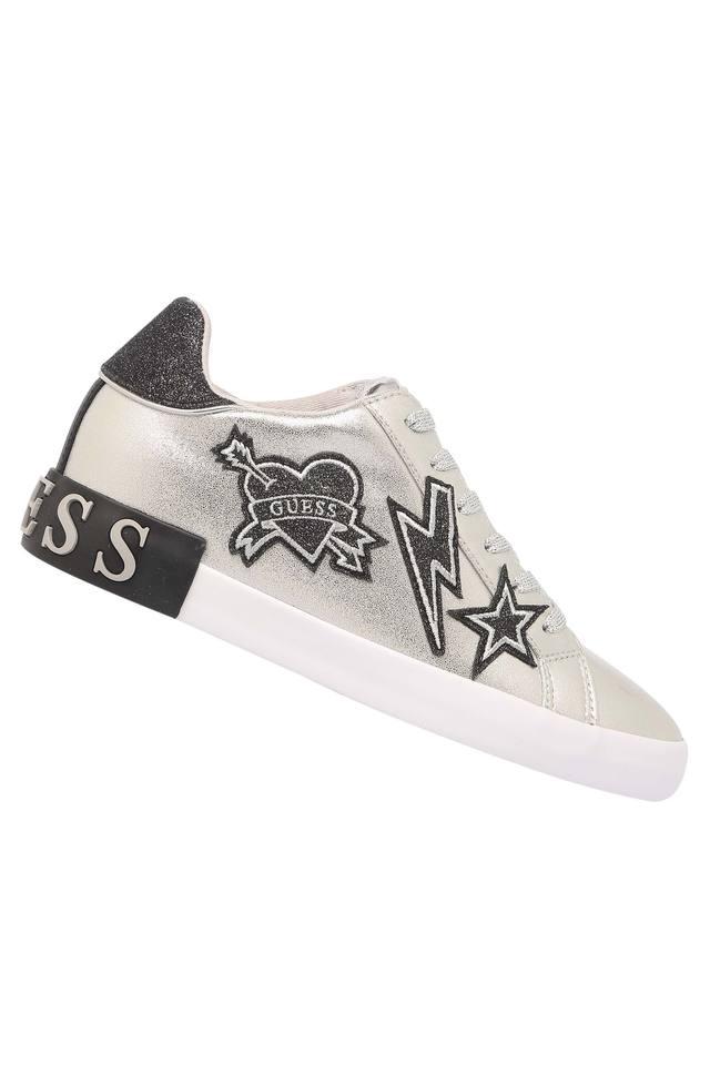 Guess women's 2024 silver sneakers