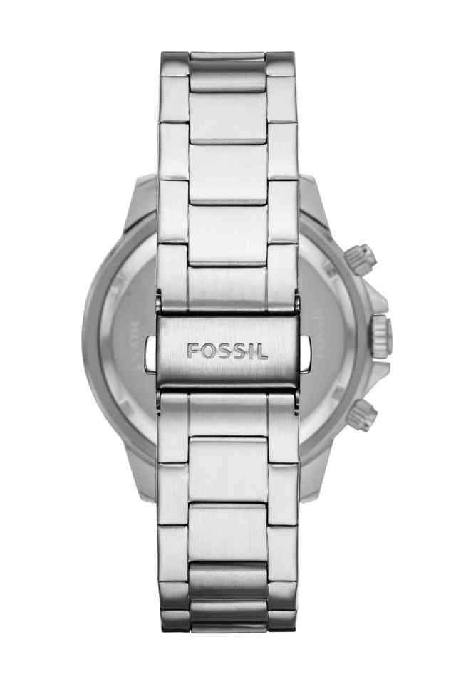 Fossil men's silver on sale stainless steel watch