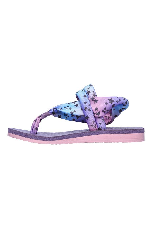 Girls purple flip discount flops