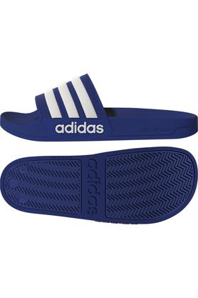 Buy ADIDAS Blue Adilette Shower Synthetic Slipon Men s Slides