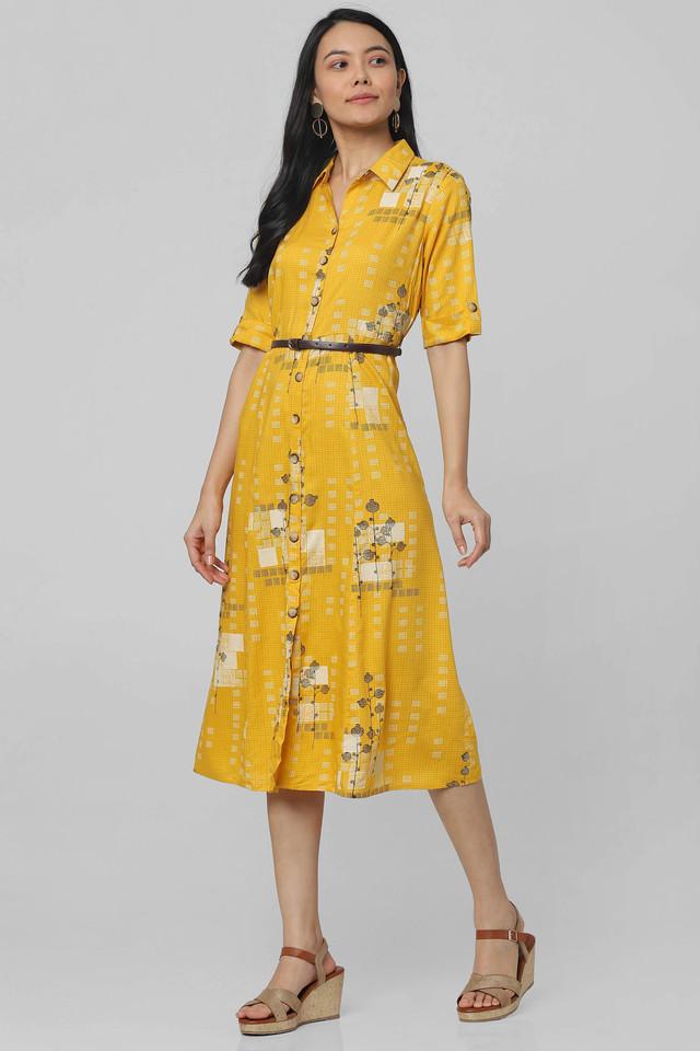 Ankle length 2025 shirt dress