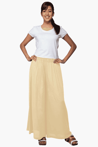 go colors flared palazzo