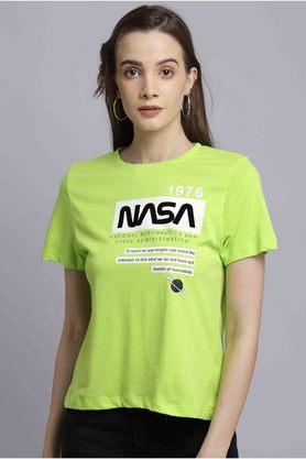 Lime green best sale nasa shirt