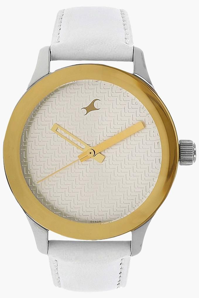 Fastrack watch 2025 white colour