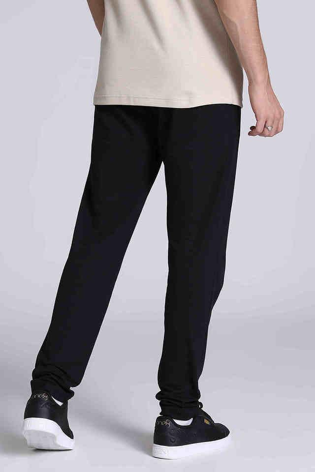 Buy Black Track Pants for Men by Hubberholme Online | Ajio.com