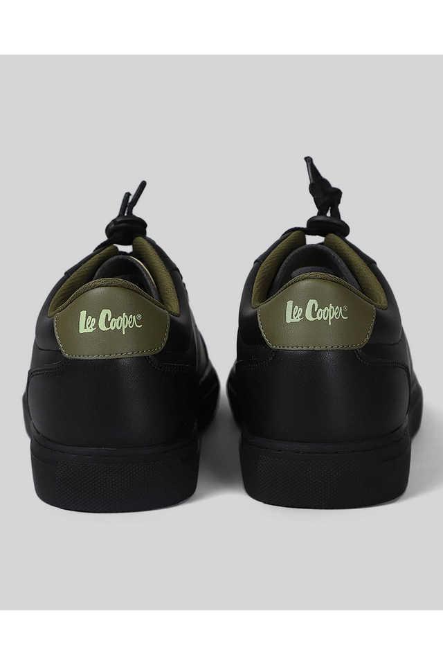 Lee cooper black sneakers hotsell
