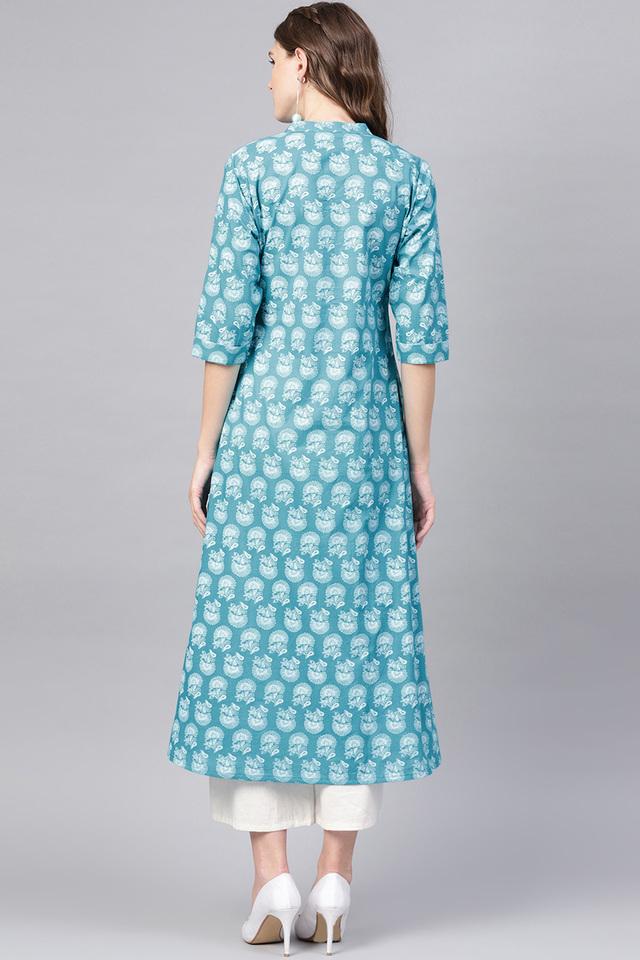 Details 166+ one side collar kurti latest netgroup.edu.vn