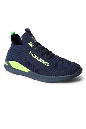 jack and jones pu regular lace up mens sneakers