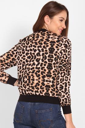 Womens printed bomber on sale jacket