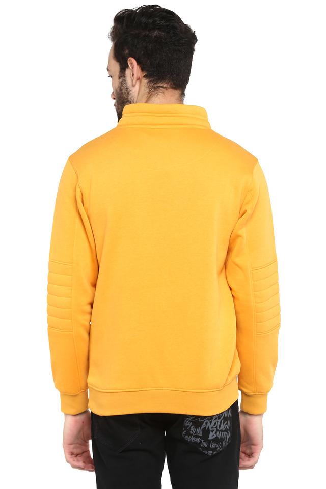 Mustard cheap colour sweatshirt