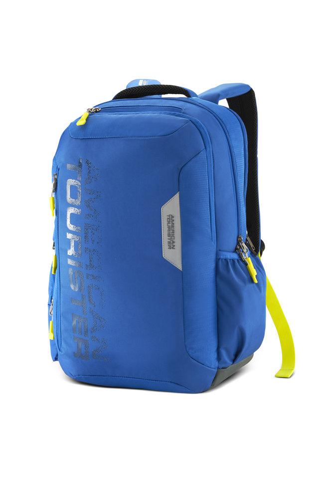 American tourister shop blue laptop bag