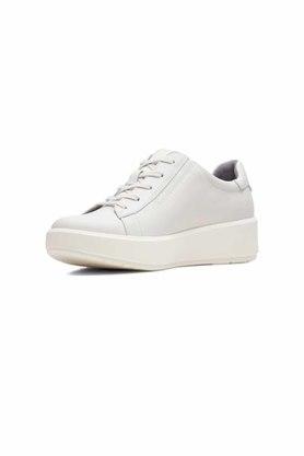 Clarks white womens shoes sale