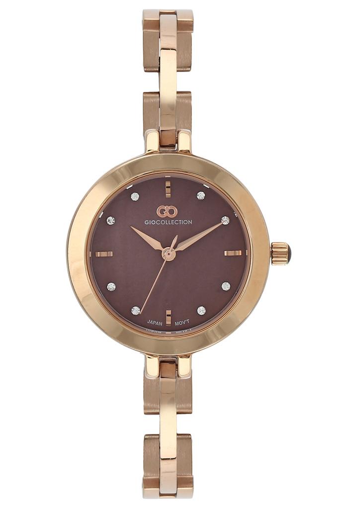 Buy GIORDANO Womens Gio Collection Brown Dial Analogue Watch