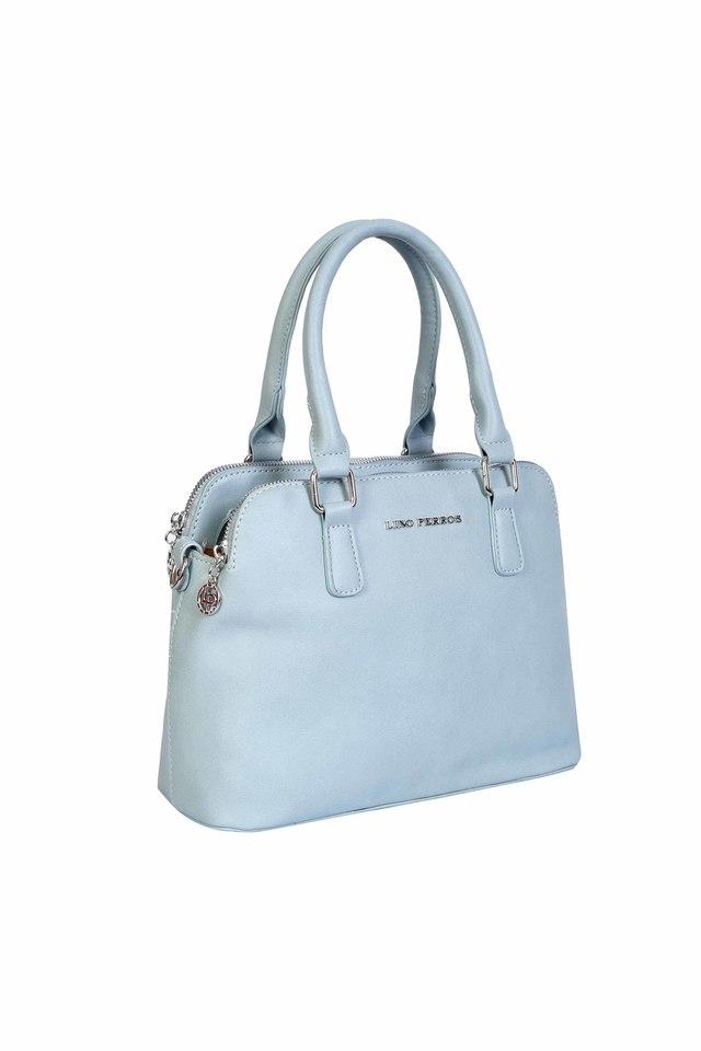 lino perros blue handbag