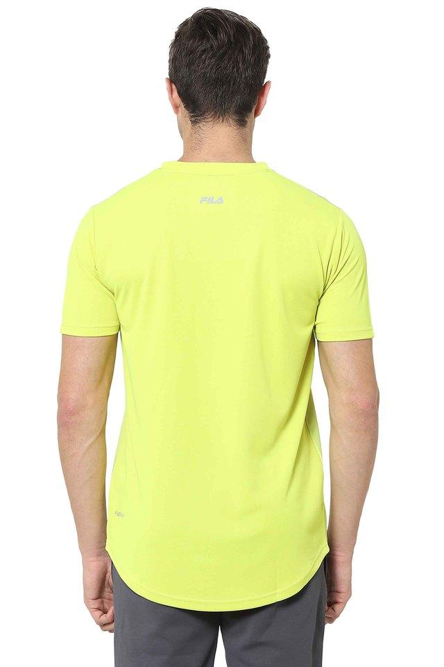 Fila shirt clearance yellow