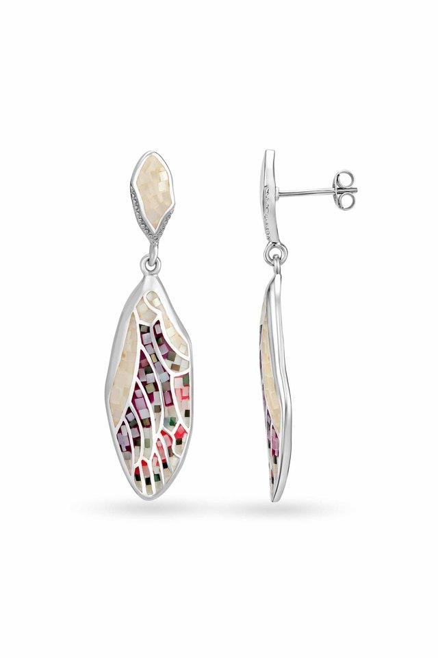 The Susan Silver Earrings - buy latest Diamond Earrings designs online at  best price — KO Jewellery