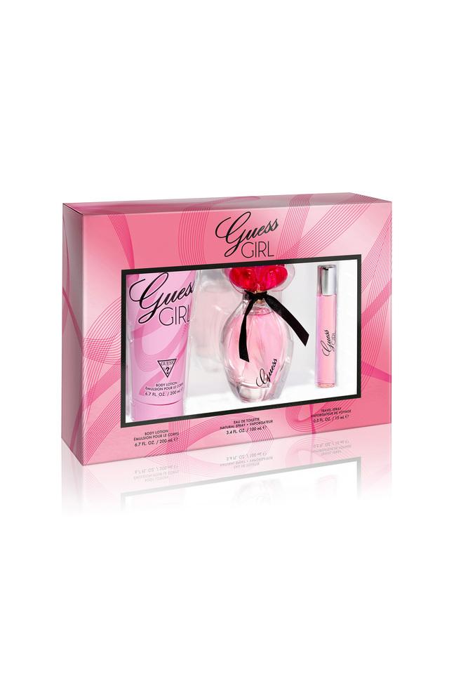 Buy GUESS Womens Girl Combo Set - Eau De Toilette 100 ml + Eau De Toilette  15 ml + Body Lotion 200 ml