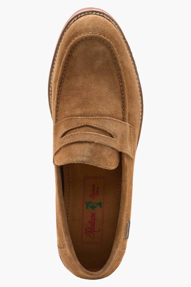 Mens Suede Slip On Casual Loafers