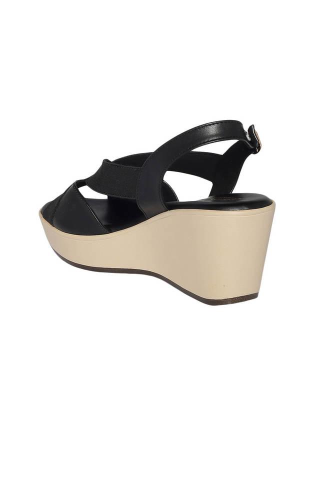 MONROW -  Black Sandals - Main