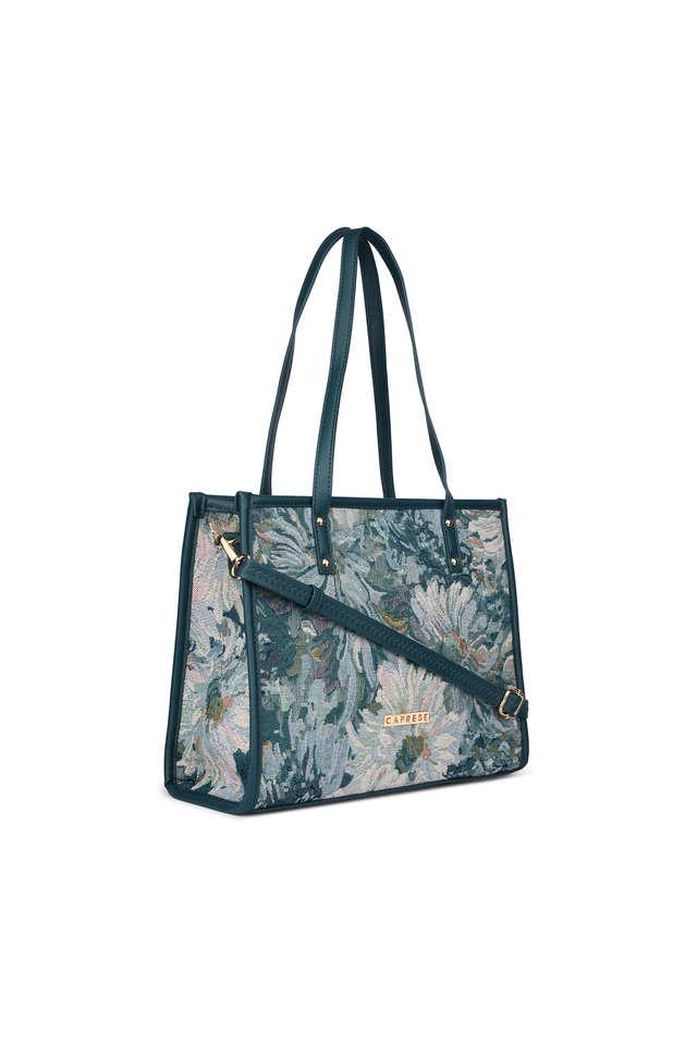 Buy Caprese Women Blue Tote Aqua Online @ Best Price in India