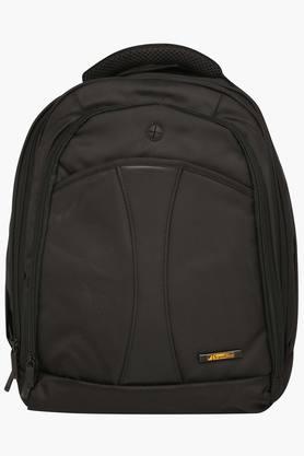 Buy TRAVEL BLUE Black Unisex Zipper Closure Laptop Backpack