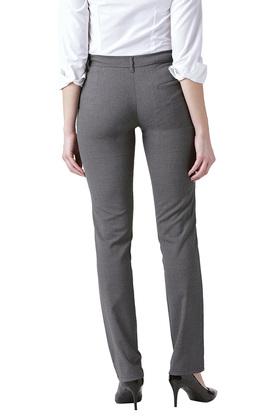 Grey evening hot sale trousers womens